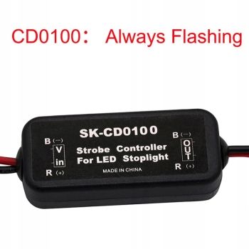 stroboskopowe światło STOP - SK-CD0100 - 9V do 30V