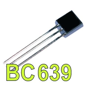 BC639 tranzystor bipolarny NPN TO-92, 2-sztuki