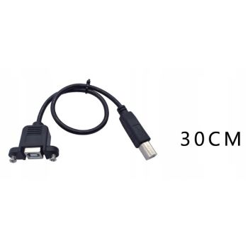 przedłużacz kabla drukarki - adapter USB 2,0, 30cm