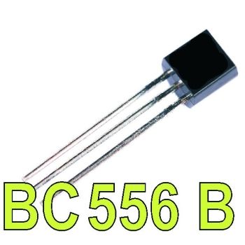 BC556 B tranzystor bipolarny PNP TO-92 2 szt.