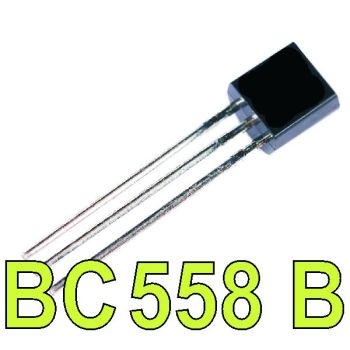 BC558B tranzystor bipolarny PNP TO-92 2 szt.