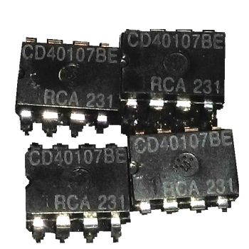 CD40107BE RCA - 2 bramki NAND z otwartym drenem