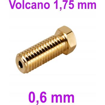 dysza drukarki Volcano- 0,6/6mm - filament 1,75mm