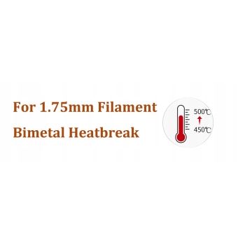 Rurka głowicy - Heatbreak CR10, Ender 3 - bimetal