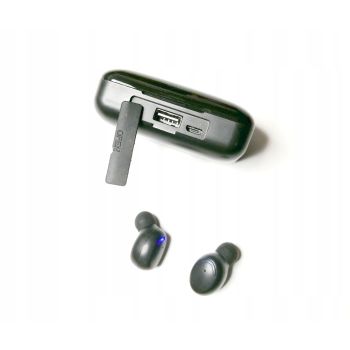 słuchawki bezprzewodowe bluetooth + powerbank (dwa w jednym) wodoodporne